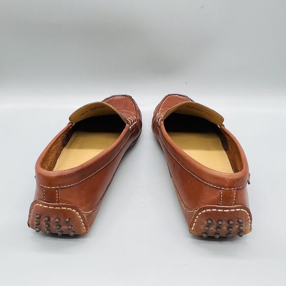 Cole Haan Shoes Mens 10.5 Brown Leather Driving Penny Loafers Comfort Casual main image 4